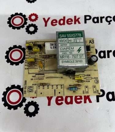 VESTEL ÇAMAŞIR MAKİNESİ KART OCMKRT2001 SAV 55X5778 MR116 08578-02